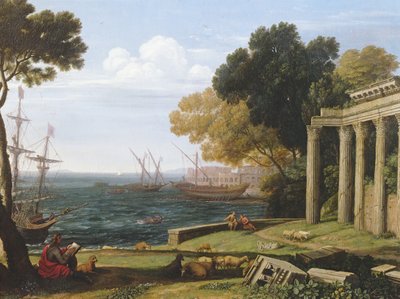 ポーラの海、港、円形劇場の眺め 作： Jan Frans van Bloemen